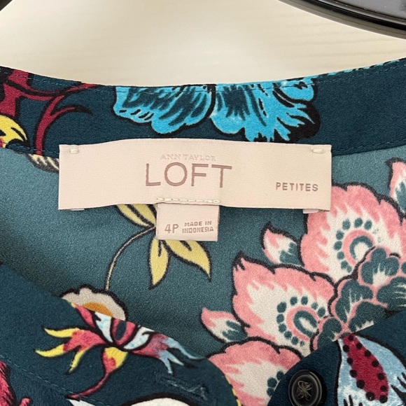 Ann Taylor LOFT Petite Long Sleeve Mini Dress GUC - Picture 3 of 5